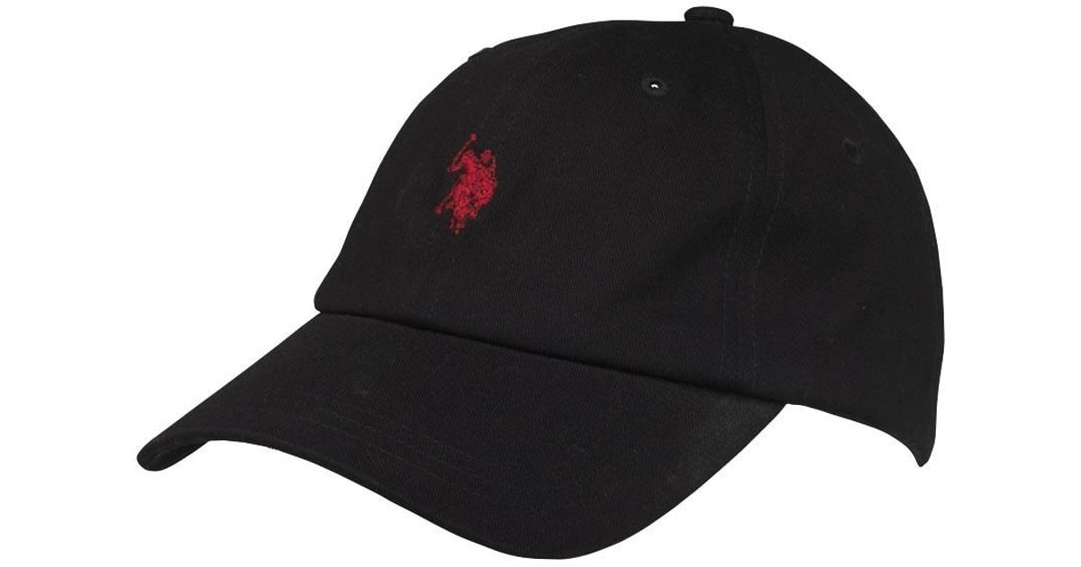 us polo black cap