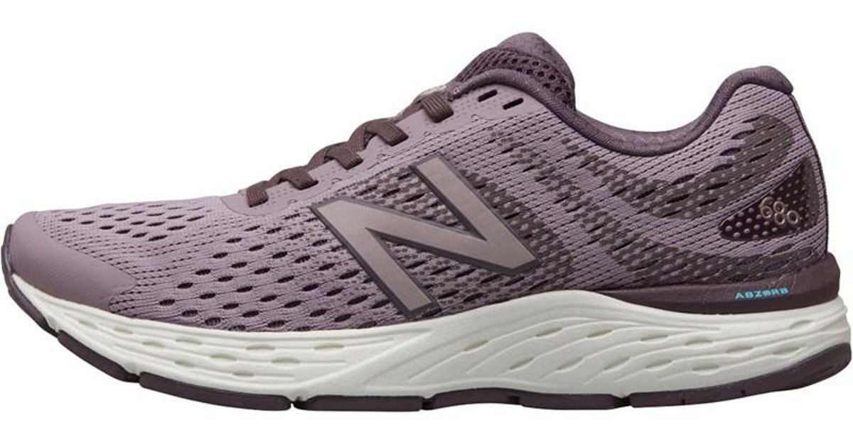 New Balance Synthetic W680 V6 Neutral Running Shoes Pink/purple - Lyst