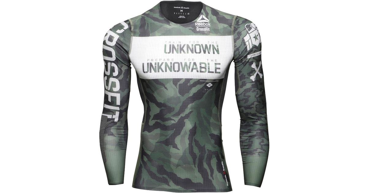 reebok crossfit long sleeve top