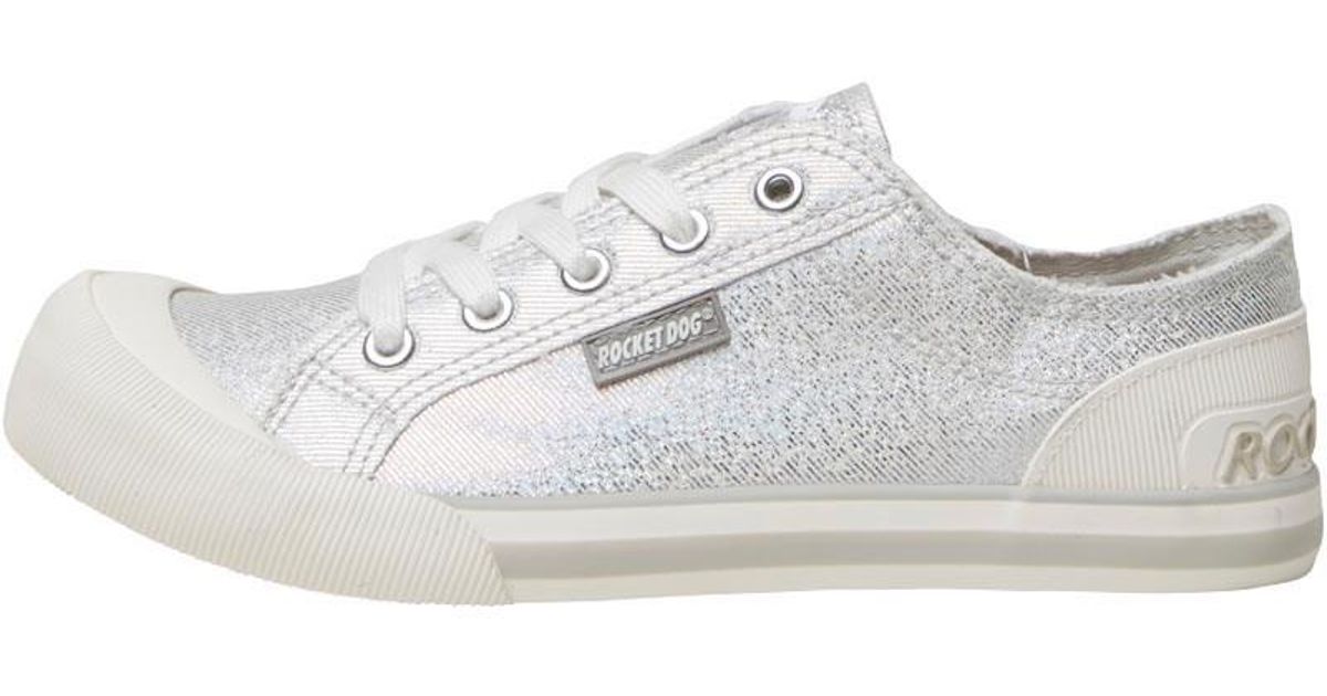 rocket dog silver pumps
