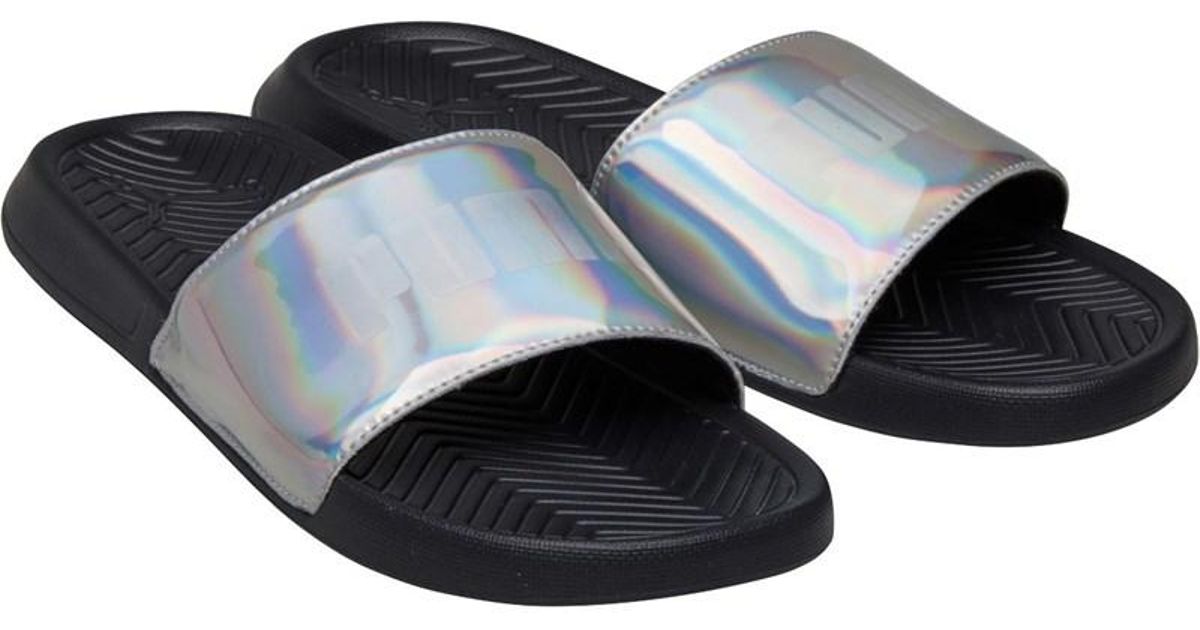 puma chrome slides