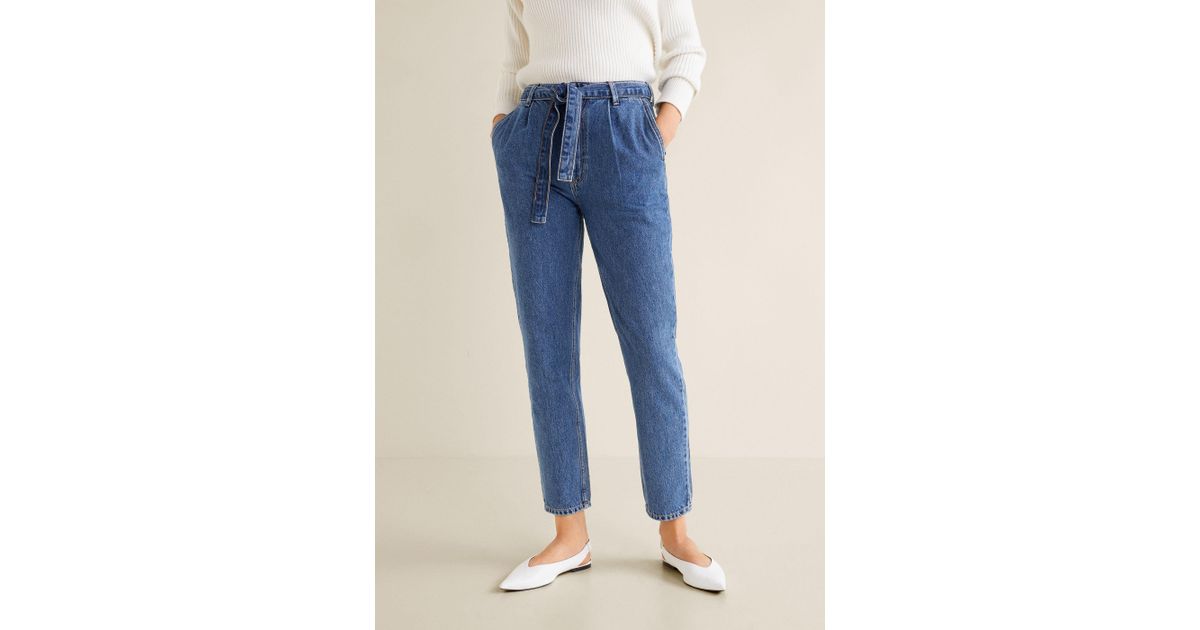 mango slim baggy