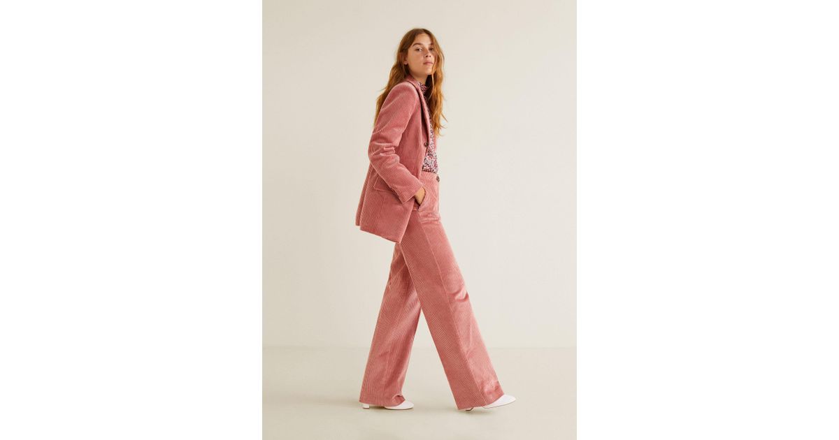 mango corduroy pants