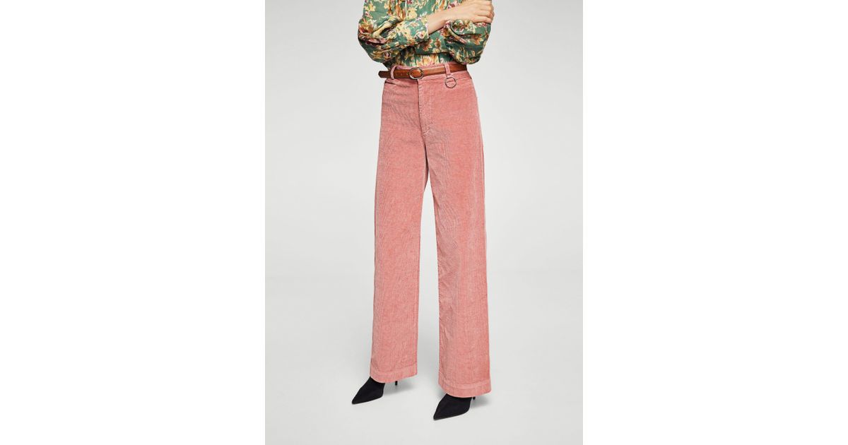 mango corduroy pants