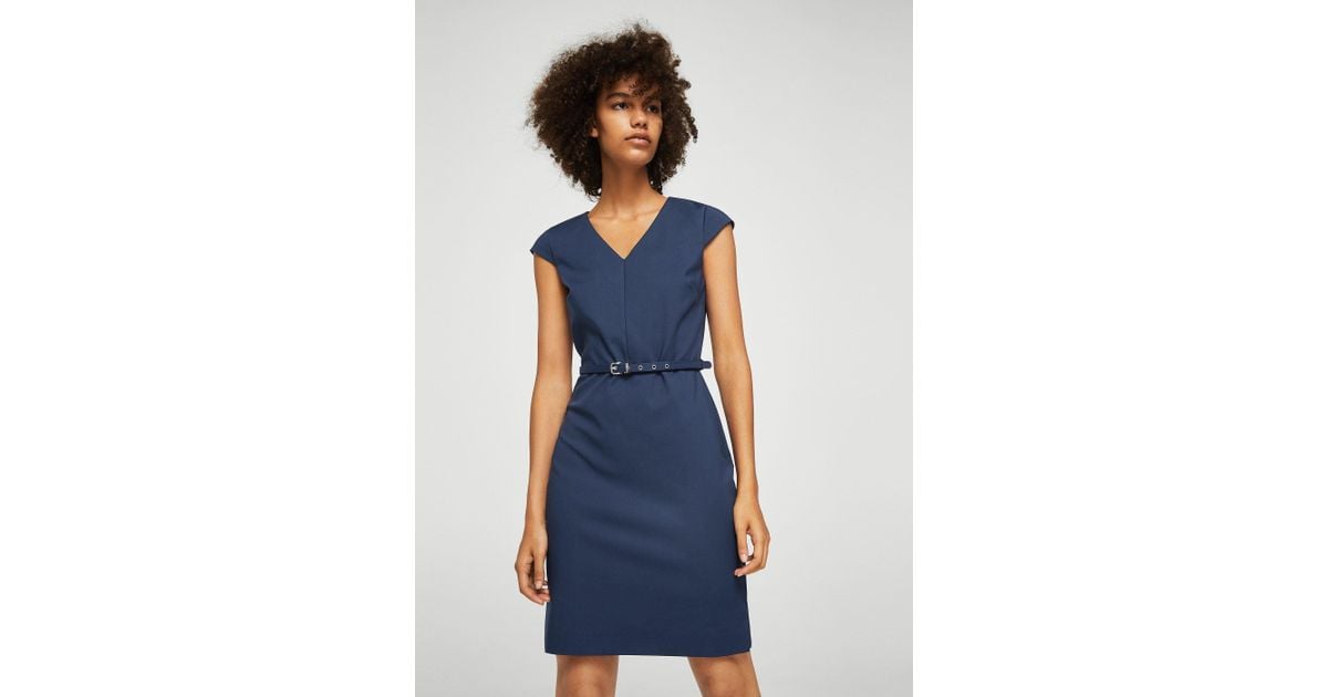 mango cotton dress