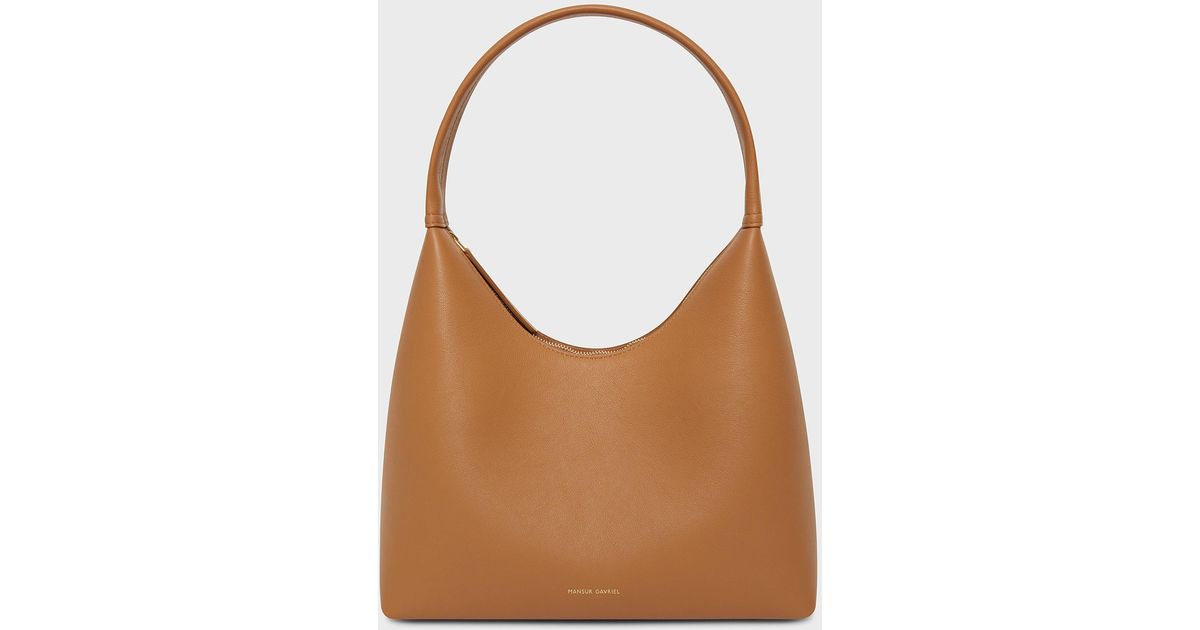 Mansur Gavriel Leather Soft Candy Bag in Caramel (Brown) Lyst