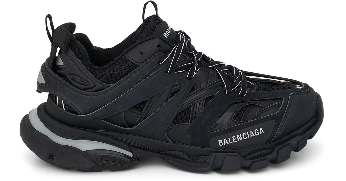 Balenciaga Synthetic Track Led Lighted Sole Sneaker In Black for Men | Lyst