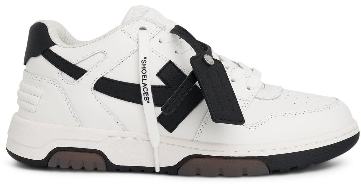 Off-White c/o Virgil Abloh Out Of Office Calf Leather Sneakers In White ...