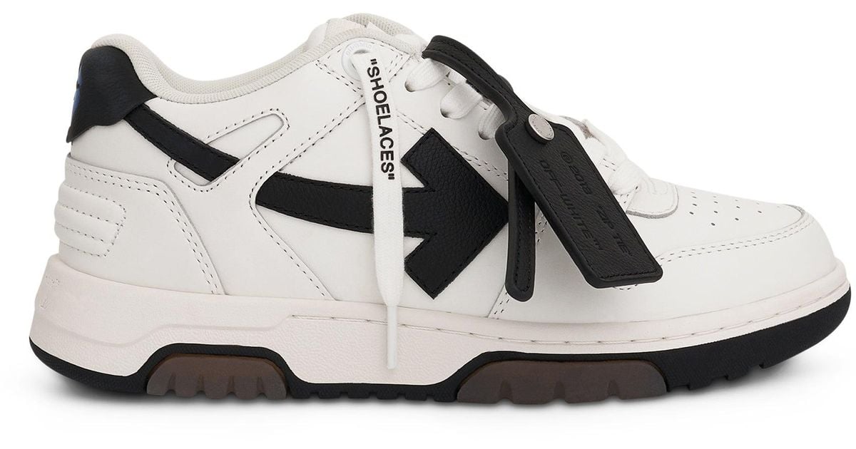 Off-White c/o Virgil Abloh Out Of Office Calf Leather Sneaker In White ...