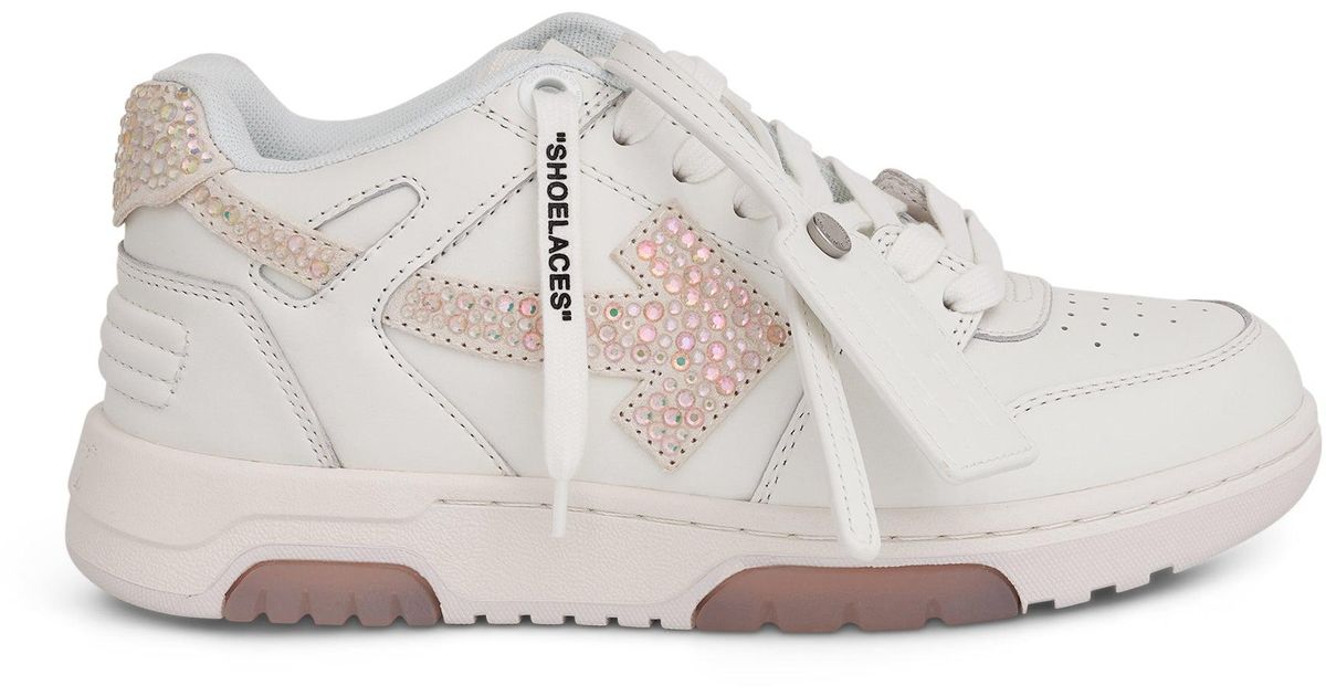 Off-White c/o Virgil Abloh Out Of Office Strass Arrow Sneaker In White ...