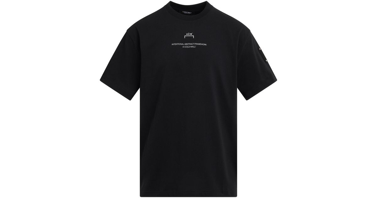A_COLD_WALL* Brutalist S/s T-shirt In Black for Men | Lyst