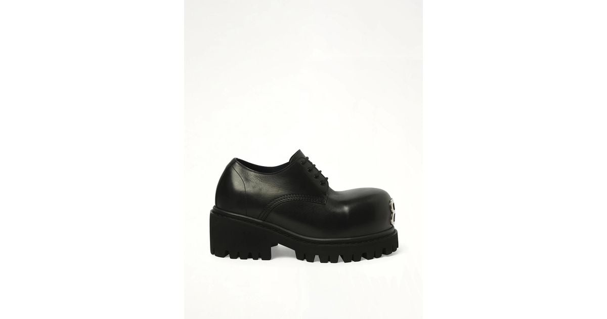 Balenciaga Stomper Derbie Bb in Black for Men | Lyst