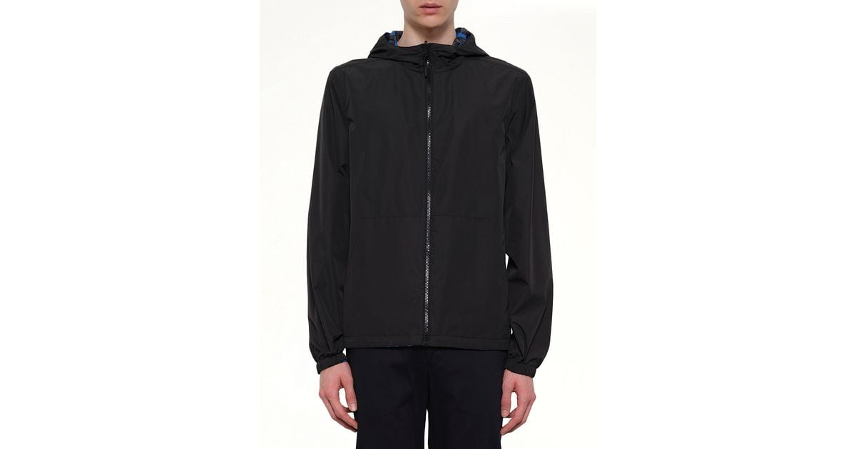 KENZO Reversible Windbreaker in Black for Men | Lyst