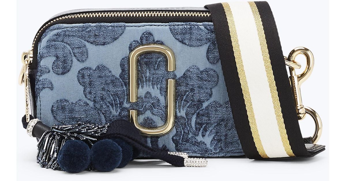 Marc Jacobs Damask Snapshot Small Camera Bag in Blue Lyst