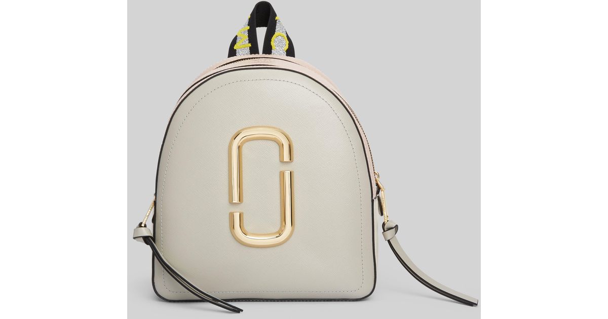 logo strap pack shot backpack