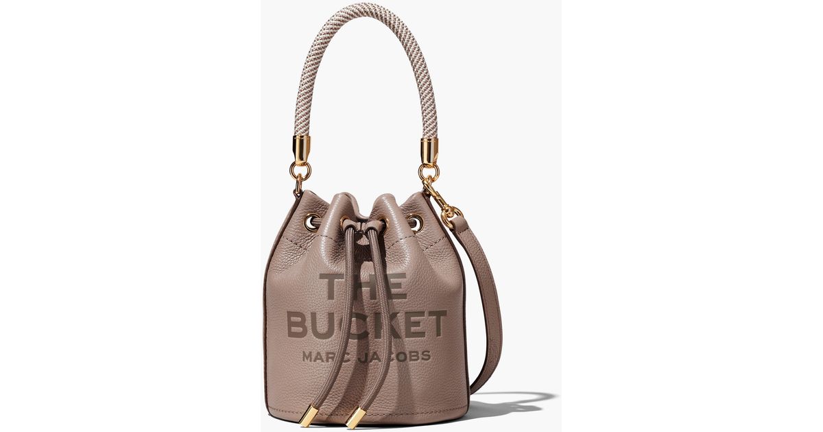 Marc Jacobs The Leather Bucket Bag in Brown Lyst