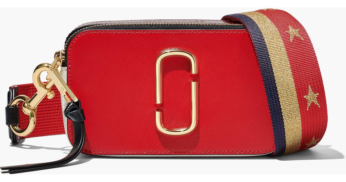 Marc Jacobs The Americana Snapshot Bag in Red Lyst