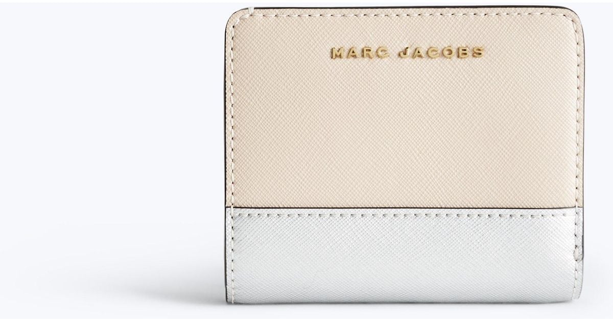 marc jacobs saffiano wallet