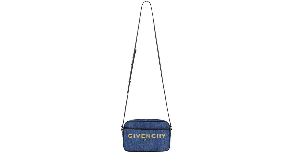 Givenchy Bond Denim Camera Bag in Blue 