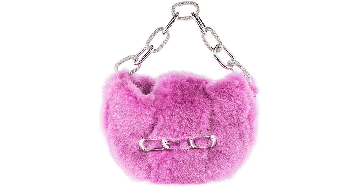 alexander wang fur bag
