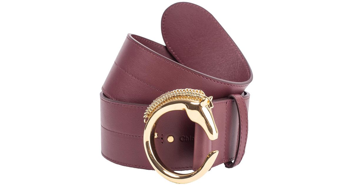 chloe horse belt