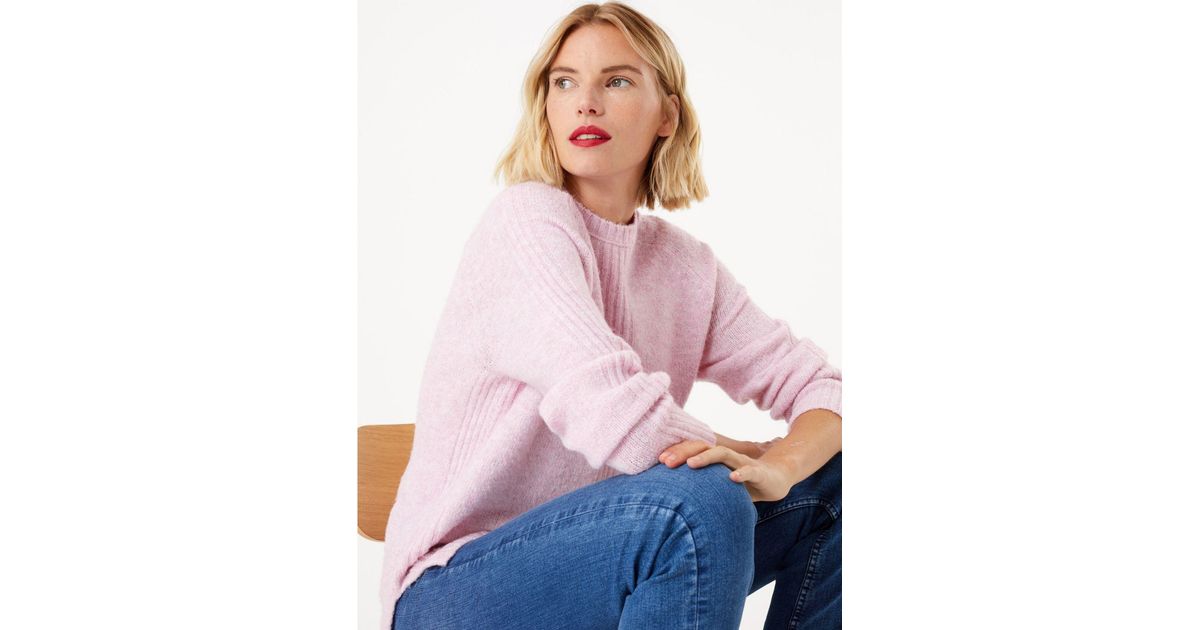 marks and spencer lilac jumper