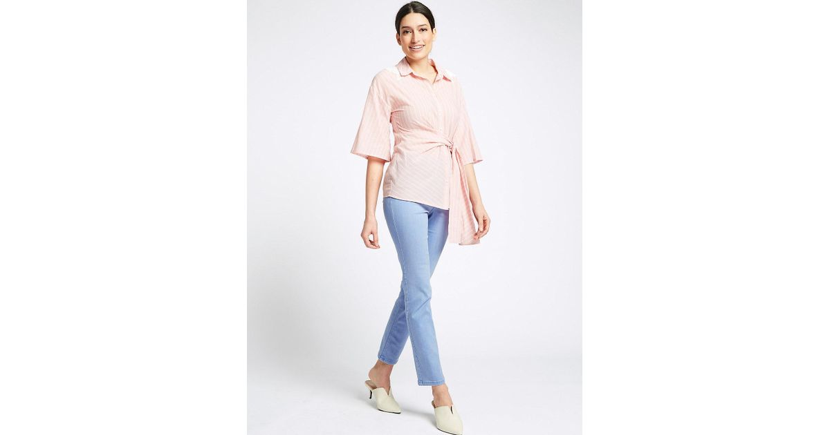 roma rise slim leg jeans