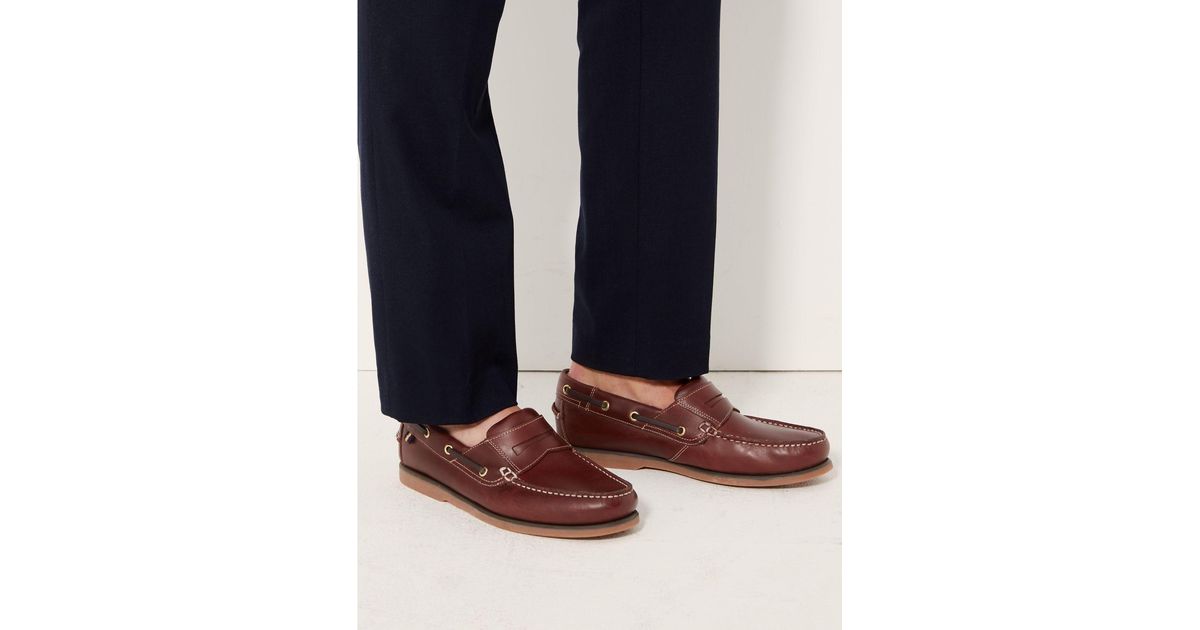 marks spencer boat shoes