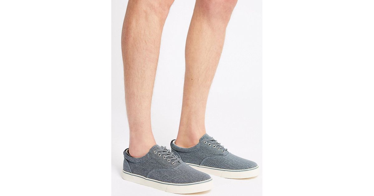 marks and spencer canvas shoes