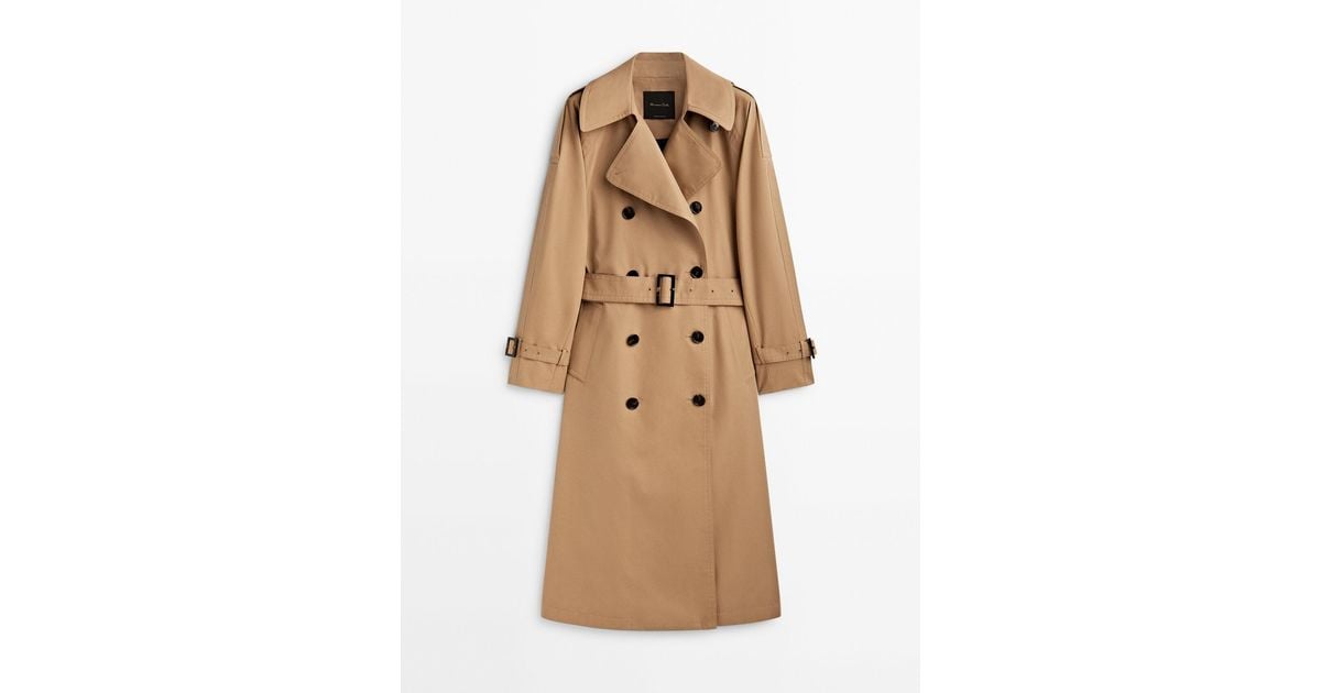 Massimo dutti sales raincoat