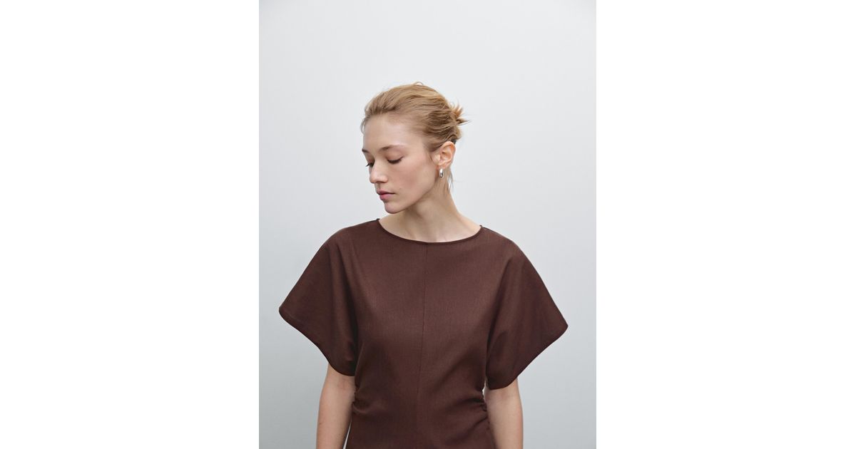 best linen fabric for dresses Loose Linen Dress