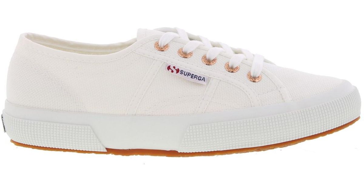 superga white rose gold