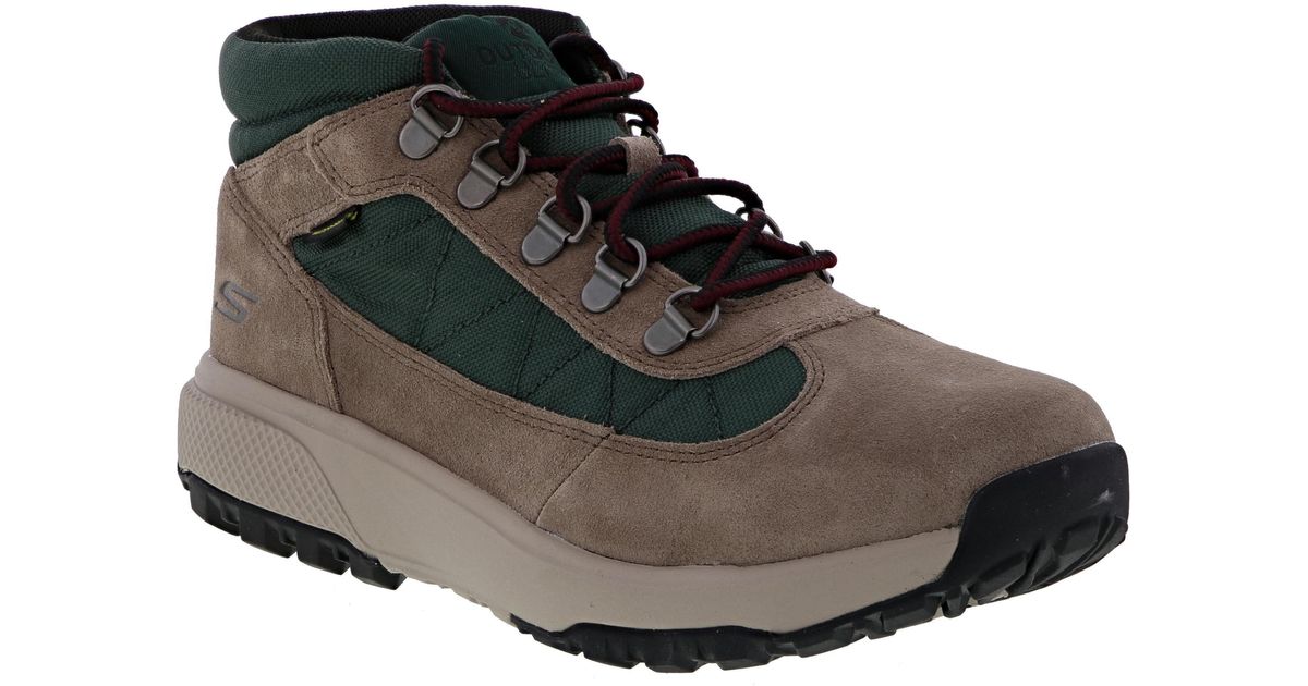 skechers boots olive