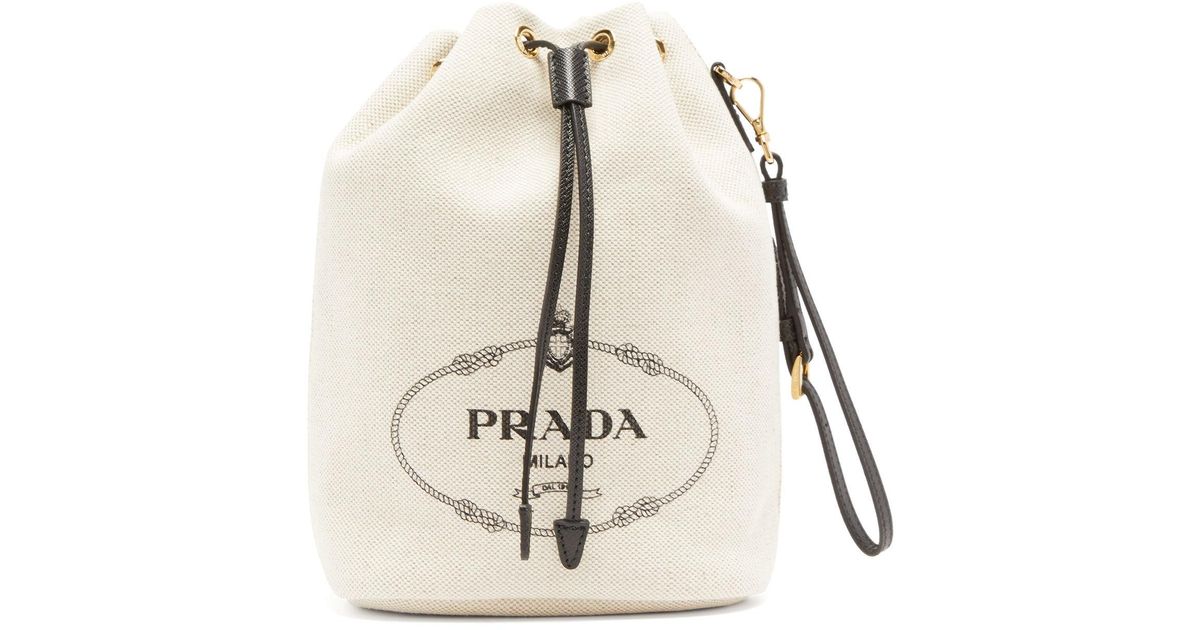 prada drawstring pouch