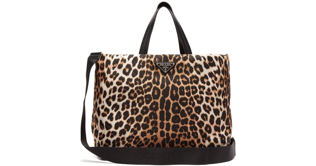 Prada leopard clearance clutch