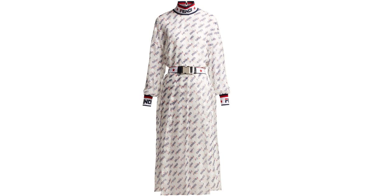 fendi white dress