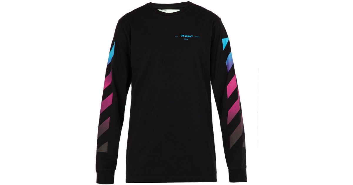 off white gradient long sleeve