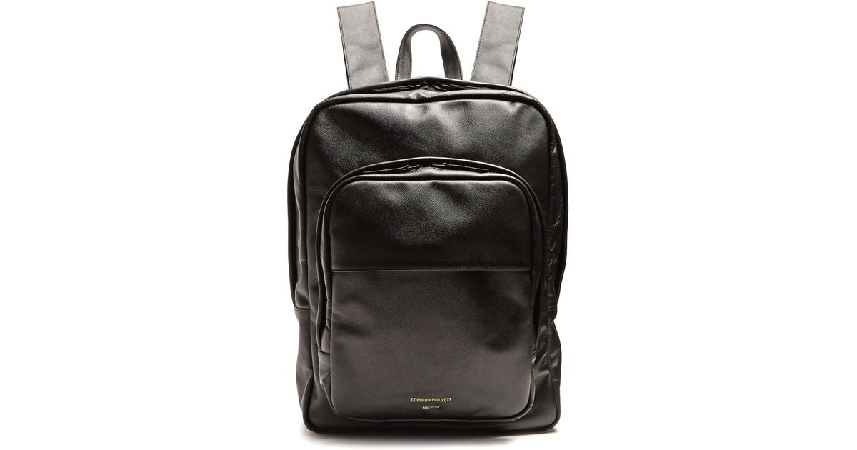 common projects leather backpack