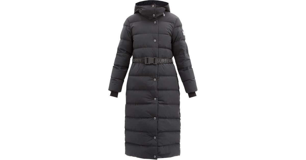 burberry quilted down coat