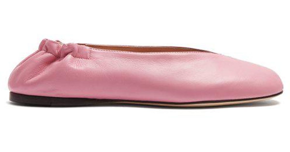 elasticated ballet flats uk