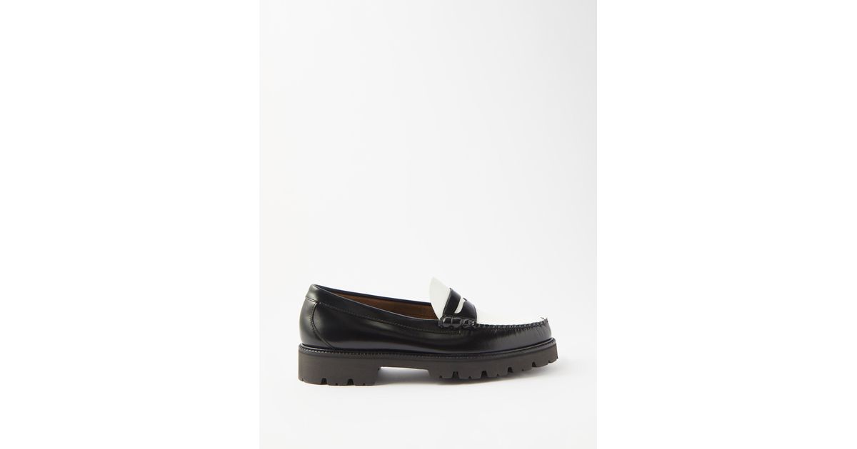 larson 90s weejuns black