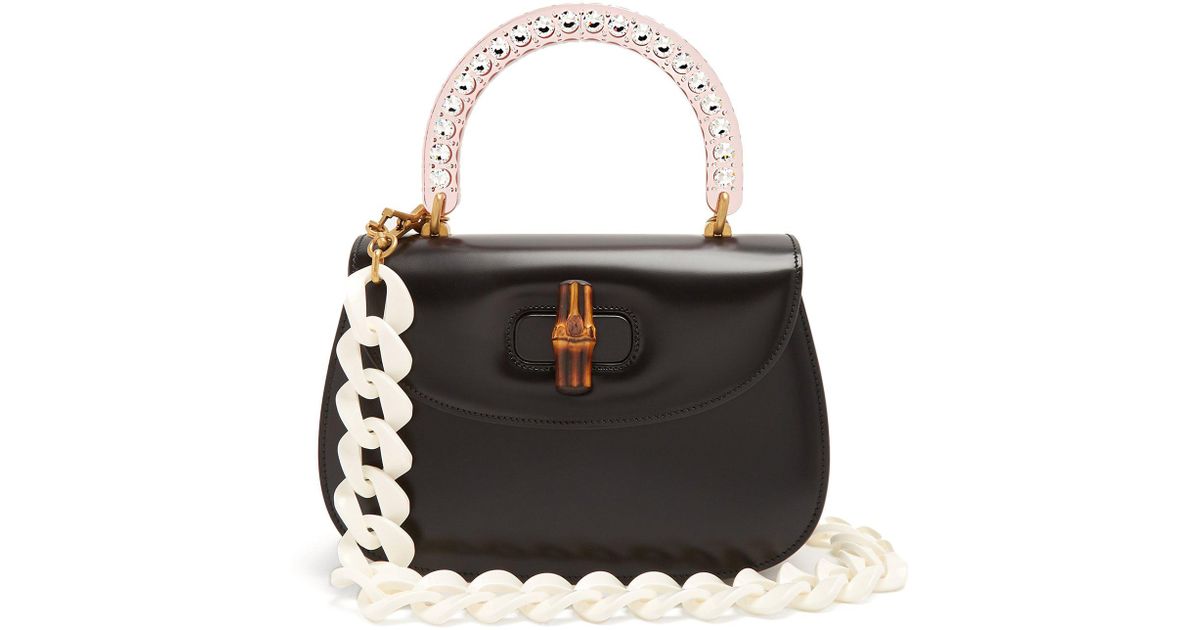 black perspex bag