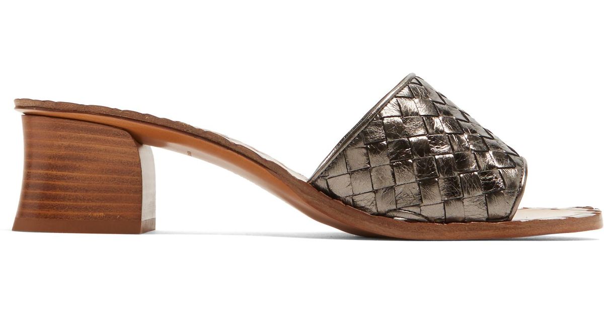bottega veneta intrecciato mules