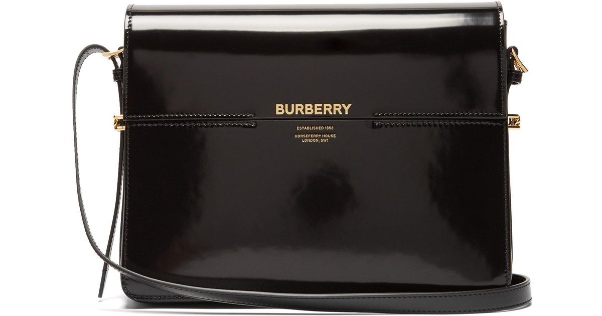 burberry patent leather purse