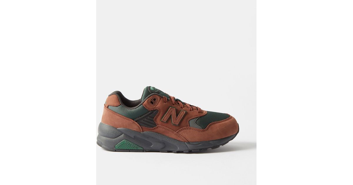 New Balance 580 in Brown for Men | Lyst