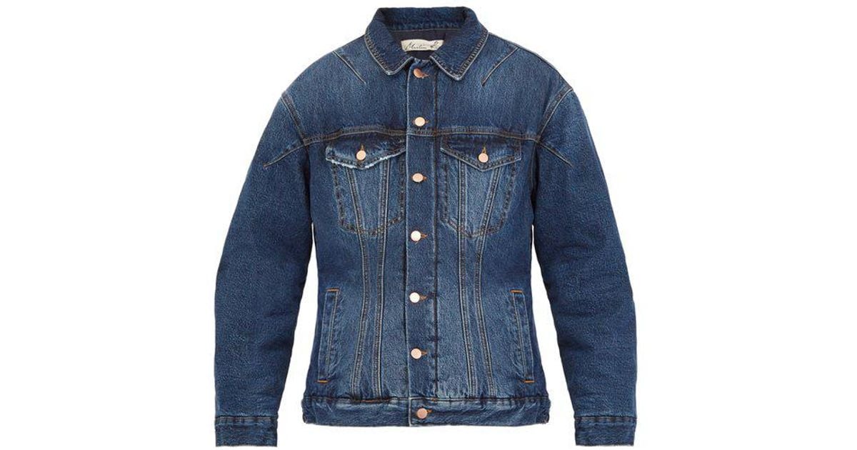 martine rose denim jacket