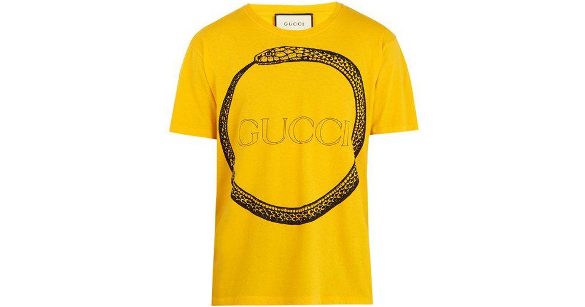 gucci snake shirt