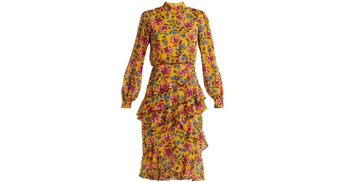 saloni yellow dress
