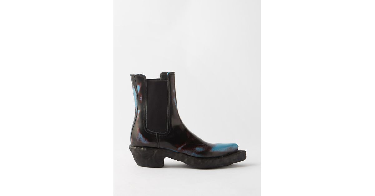 CAMPERLAB Venga Leather Chelsea Boots in Black for Men | Lyst