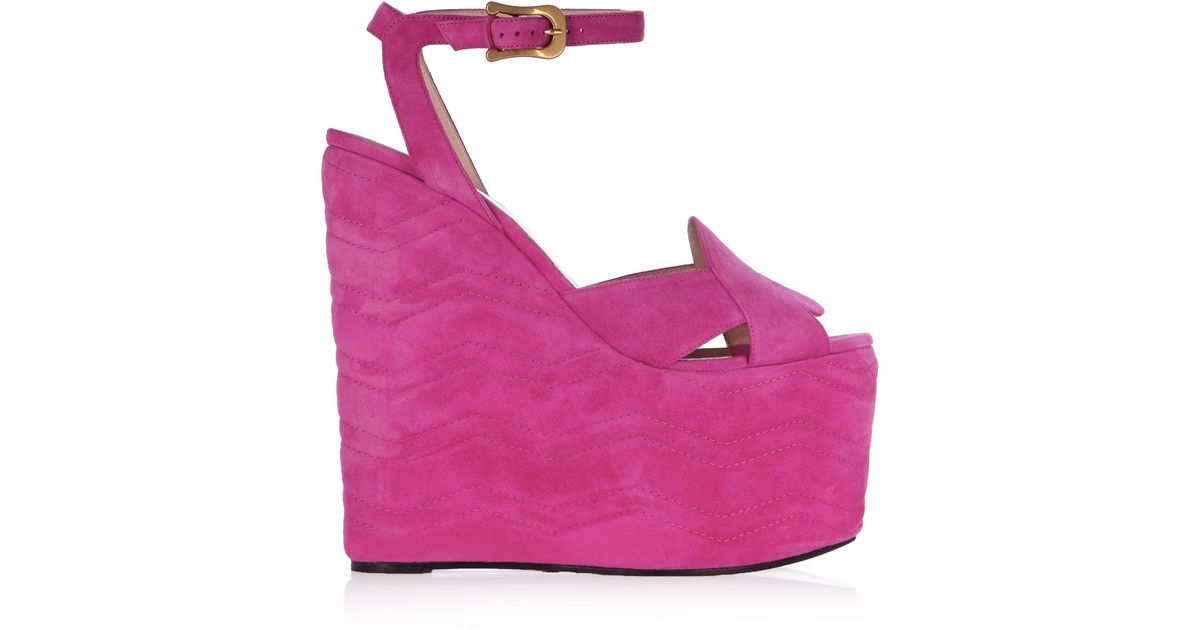 gucci sally platform sandal
